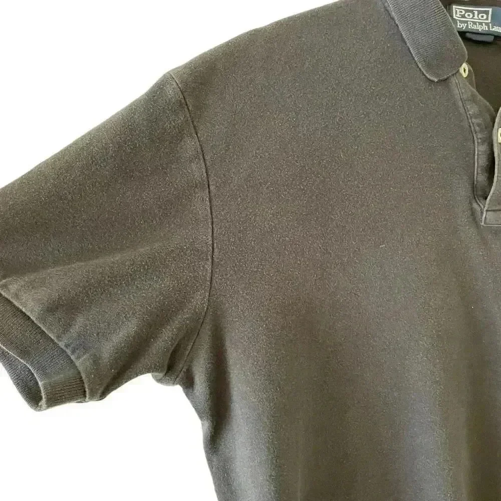 Polo By Ralph Lauren | Men's Fit Polo Short Sleeves T-Shirt Black  SZ S #1485